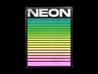 Neon Poster 2019 trend design graphic design graphicdesign minimal neon neon colors neon light neon lights old school poster poster a day poster art poster design posters retro retrowave simple type typography