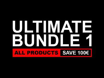 Ultimate Bundle - Save over 100€ on all products 2019 trend asset asset bundle assets assetstore bundle bundles graphic design graphicdesign mock up mock up mockup mockup bundle mockup design mockup psd mockup template mockups plastic bag sale stickers