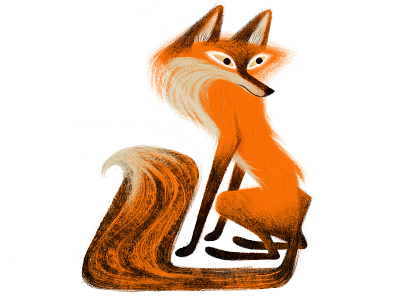Twisted Fox animal animalcharacter character character design clipstudio digital art digitalillustration fox foxdesign foxdrawing foxillustration illustration texture