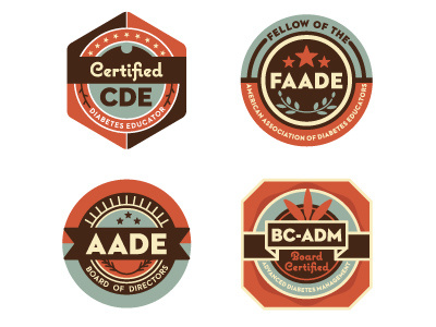 4 badges