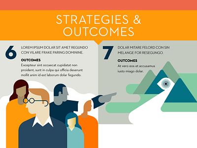 Strategies 6-7 eye mountain path people powerpoint road