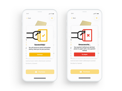 Flash Message app design ui ux