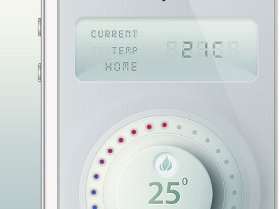 Gas combi app app application combi control design gas icon icons ios iphone remote ui ux