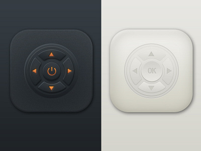 Remote control button control design free icon icons ios ipad iphone pause photoshop play psd remote