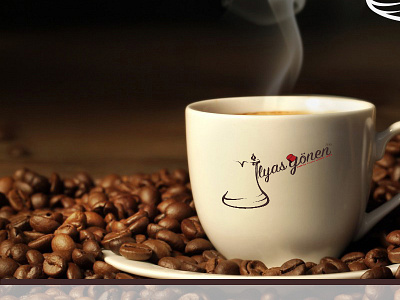 İlyas Gönen Turkish Coffee Logo design coffee design logo ui ux