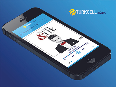 turkcell music app app design music turkcell ui ux