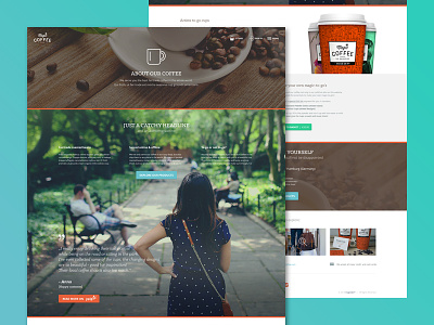 magic*coffee — Desktop view (About Page) alchemy cms coffee ecommerce shop spree storytelling ui webdesign wip