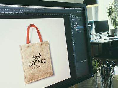 magic*coffee — Branding elements bag branding coffee corporate magic mockup
