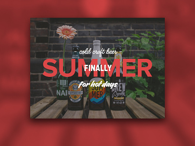 Avenir — Teaser Shot beer coffee craft photography responsive semplice summer web wordpress