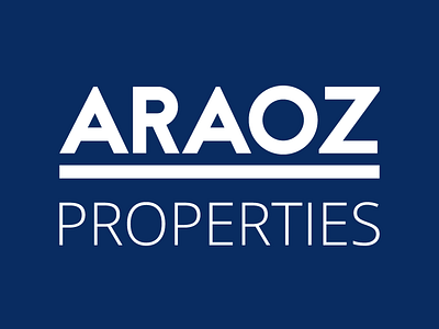 Araoz Properties araoz properties branding logo spain