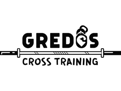 Gredos Cross Training (Black) black gredos cross training logo spain
