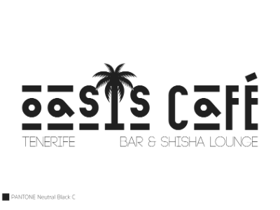 Oasis Café logo branding logo logo design logotype oasis oasis cafe spain
