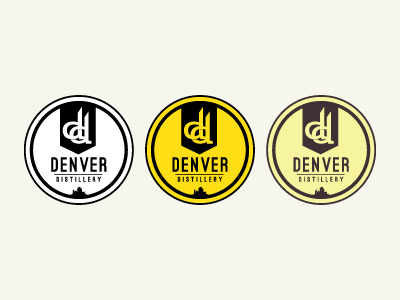 Denver Distillery Logo beer brewery brewery logo distillery illustration logo development spirits
