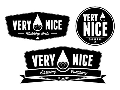 Verynice branding collateral illustration t shirt