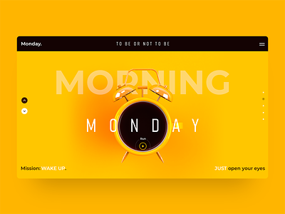 Mondey. JUST open you eyes animation app branding design illustration illustrator lettering logo type typography ui ux vector web web design website