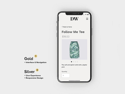 DW colour e commerce interior design website