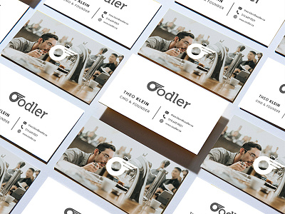 Oodler - Business Cards business cards design graphic design