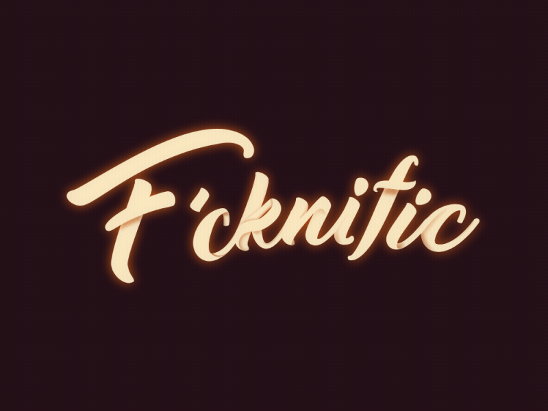Fcknific logo animation after effects animated gif animated logo animation gif animation logo logo animation morph animation morphing