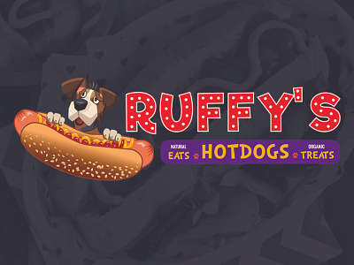 Ruffy's design illustration logo typography