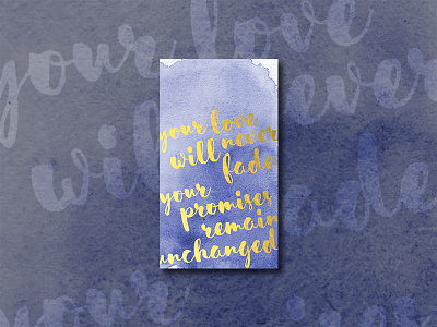 You Will Reign foil iphone script wallpaper watercolor