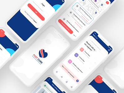 Fast cure - Mobile app and website design mobile app mobile uiux ui uidesign uiux uiuxdesign