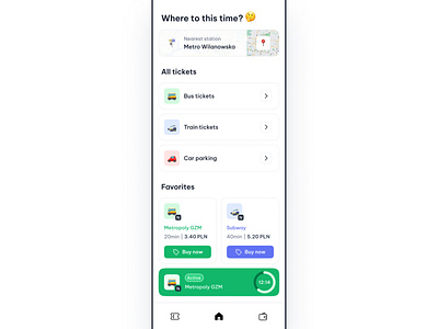 e-ticket App app clean dashboard design figma mobile ui ux