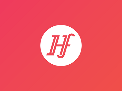 HF Monogram brand identity branding graphic design h kansas city kirstin marie logo logo design logomark logotype monogram