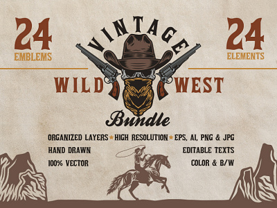 Vintage Wild West Bundle