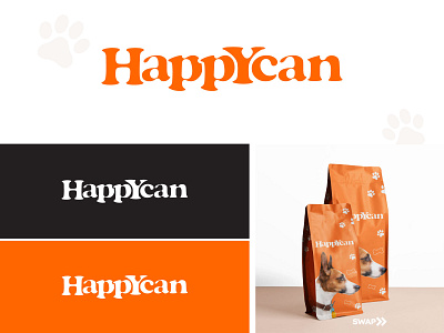 Happy Can | Logo Design branding design dribble icondesigns illustration logo logodesign typography vector