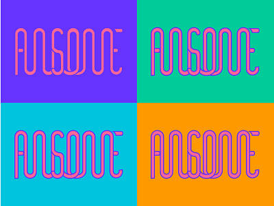 Awseome Typographic Illustration