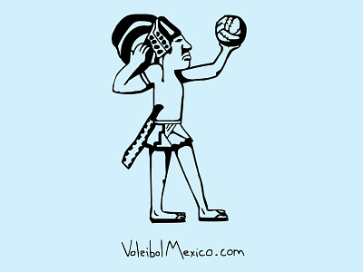 Series of shirt designs for VoleibolMexico.com