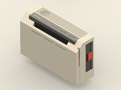 Sinclair portable computer — Product design 2/3 computer concept product retro