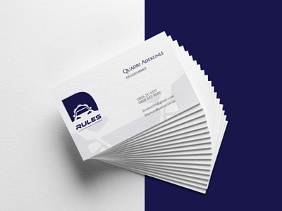 D-rules business card