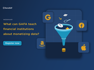 GAFA Webinar amazon apple banks data facebook financial institutions gafa google social social media social media banner social post webinar