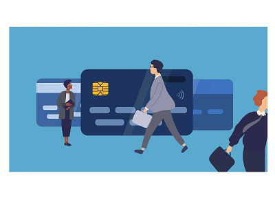 credit card illustration