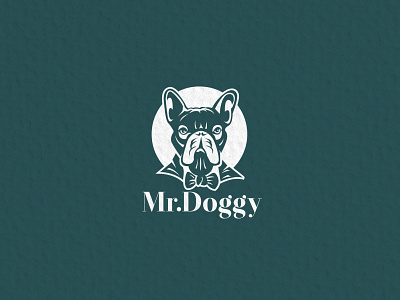 Mr.Doggy branding design dog handsome illustration logo logo design logo designer logodesign logotype vector vintage
