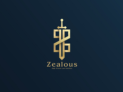 Letter Z Sword Luxury branding design illustration letter z logo logo designer logodesign logofolio logosale logotype luxury sword vector z