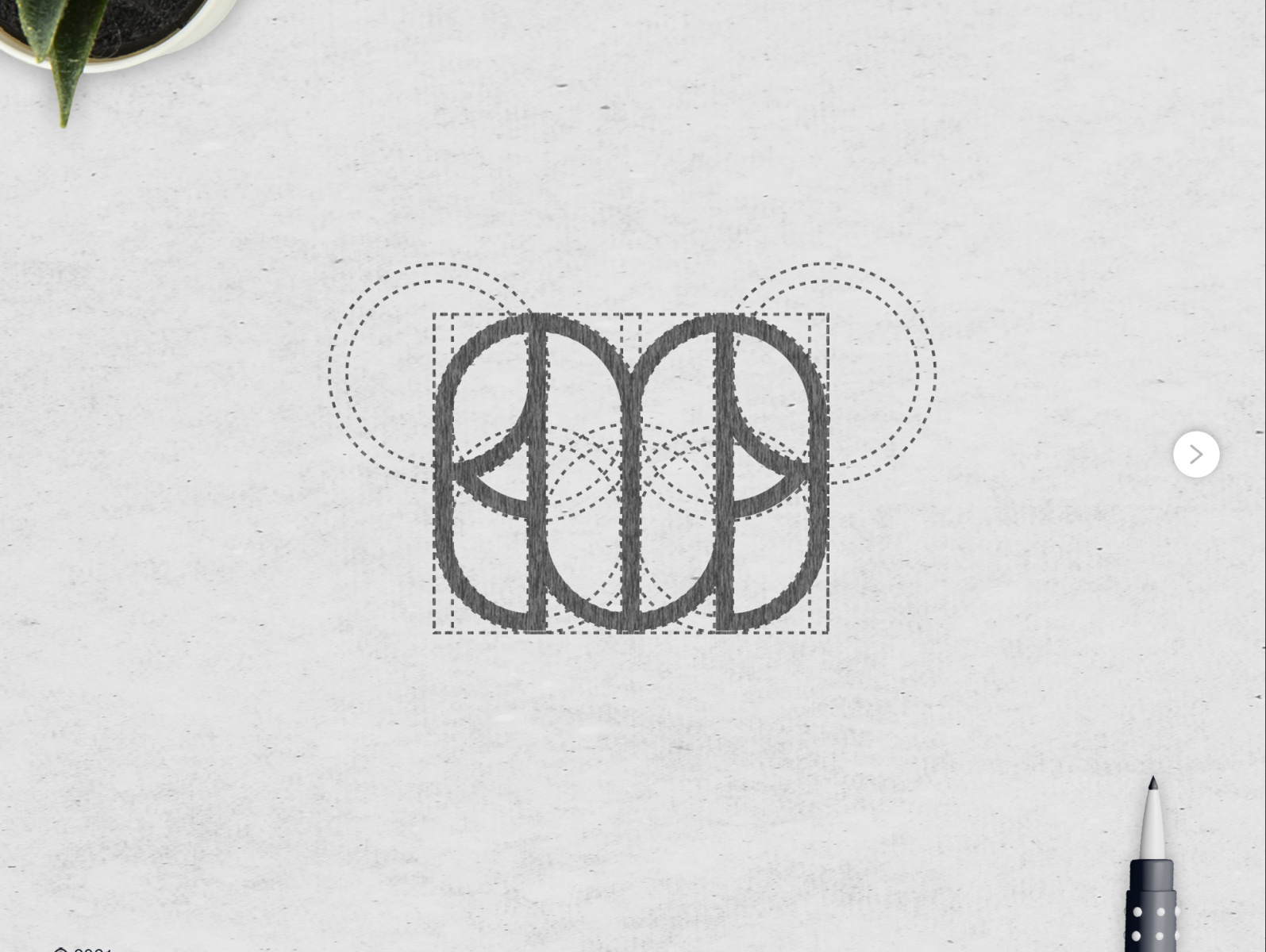 Logo M Monogram by Neldy Suradin on Dribbble