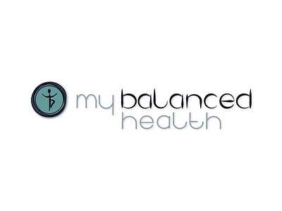 My Balanced Health Logo branding holistic illustrator lettering logo logo design logo design branding london therapist typography