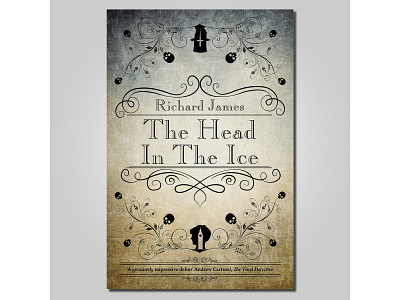Head in the Ice book cover concept book book cover book cover design cover design illustration illustrator vector