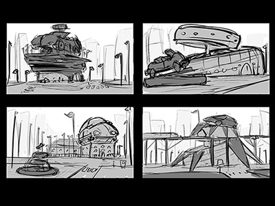 Car Museum digitalart illustration sketch thumbnail