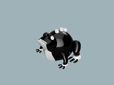 Blind Faith 3d character fusion360 modeling toad