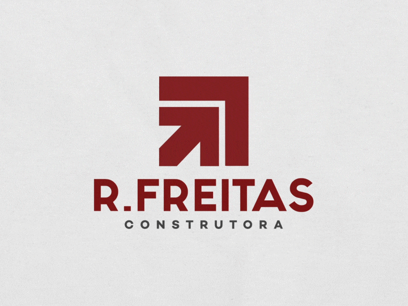 Logo Animation R. Freitas Construtora animation branding design logo logo animation logo reveal motion motiondesign motiongraphics