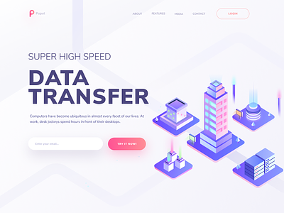 Super high speed data transfer