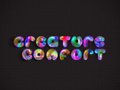 Creature Comfort Typography