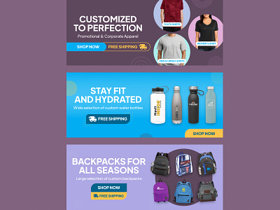 eCommerce Web Banners