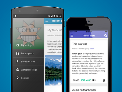 IonWordpress - Wordpress mobile app