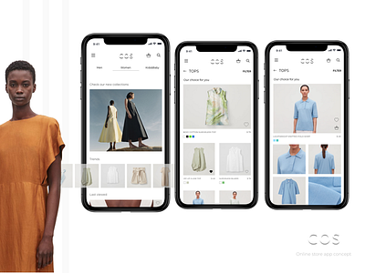 COS online store concept