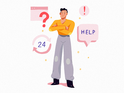 Communication 2d brainstorm character design communication creative design digital flat illustration men strategy support team typogaphy ui user ux vector vera dementchouk work