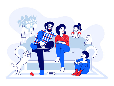 Family designs, themes, templates and downloadable graphic elements on  Dribbble